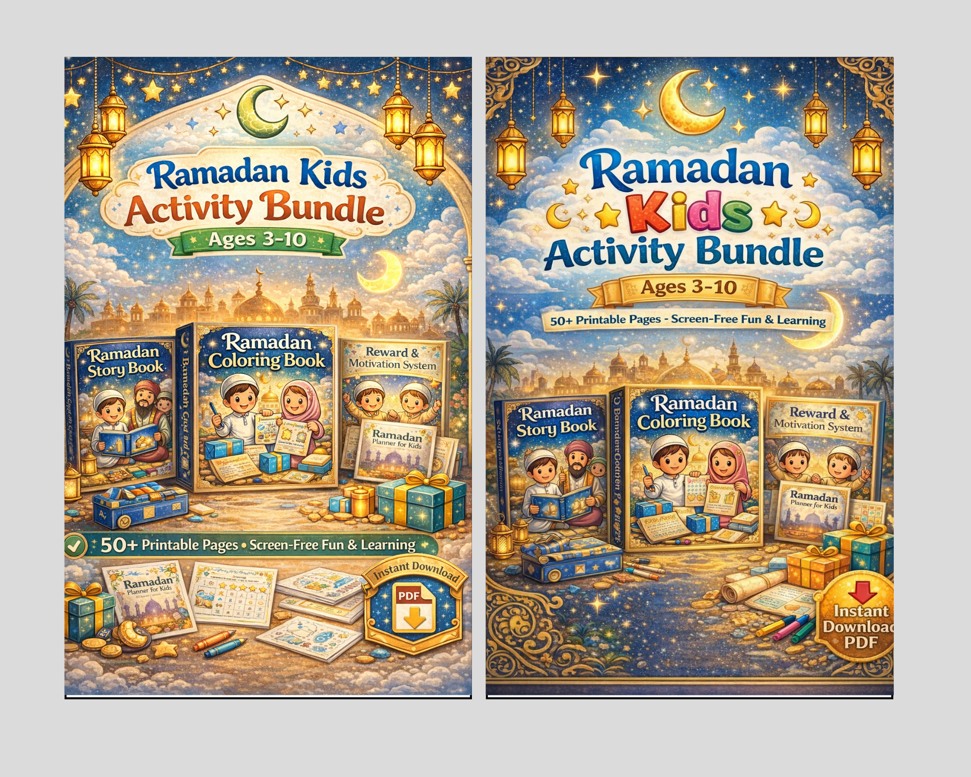 Premium Ramadan Kids Activity Bundle